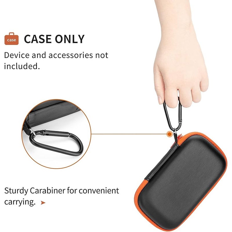Fromsky Hard Case for SanDisk Extreme Pro Portable External SSD 500GB 1TB 2TB Travel Case Protective Cover Storage Bag ï¼ˆBlackï¼‰ - Image 4