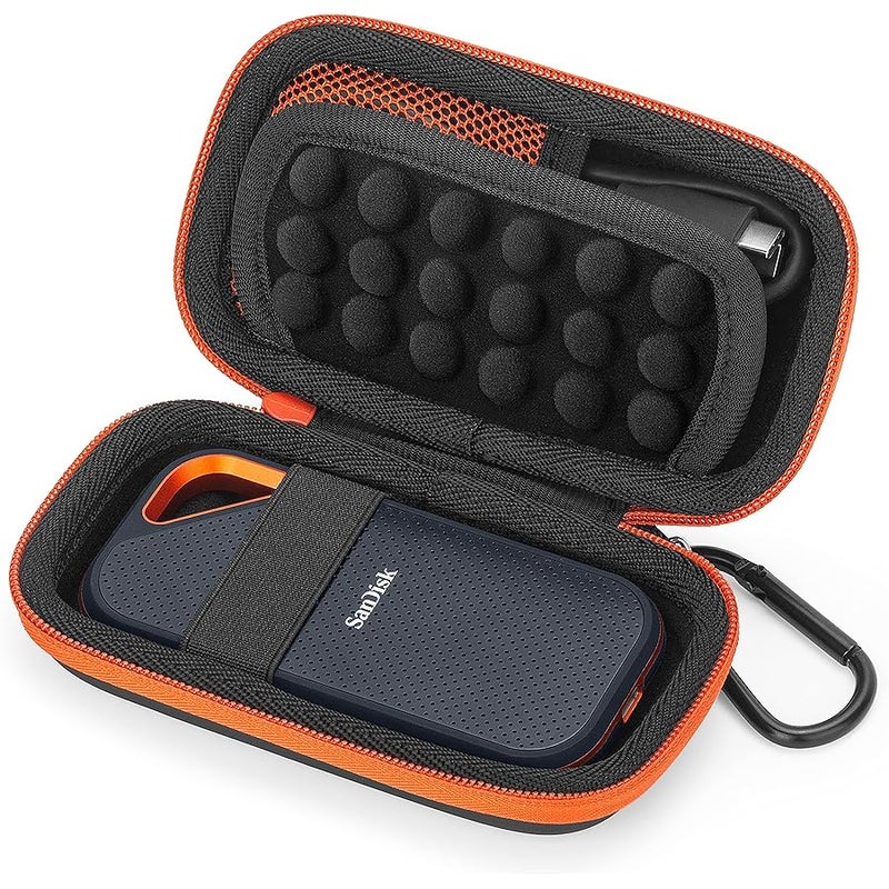 Fromsky Hard Case for SanDisk Extreme Pro Portable External SSD 500GB 1TB 2TB Travel Case Protective Cover Storage Bag ï¼ˆBlackï¼‰ - Image 1