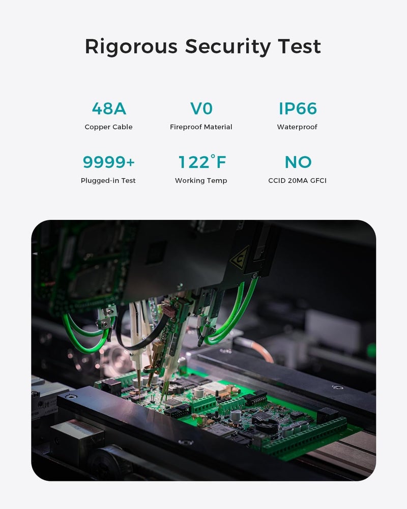 EG evgoer شاحن EV من EG evgoer المستوى 2، 40A 240V محطة شحن محمولة مع تيار قابل للتعديل - Image 3