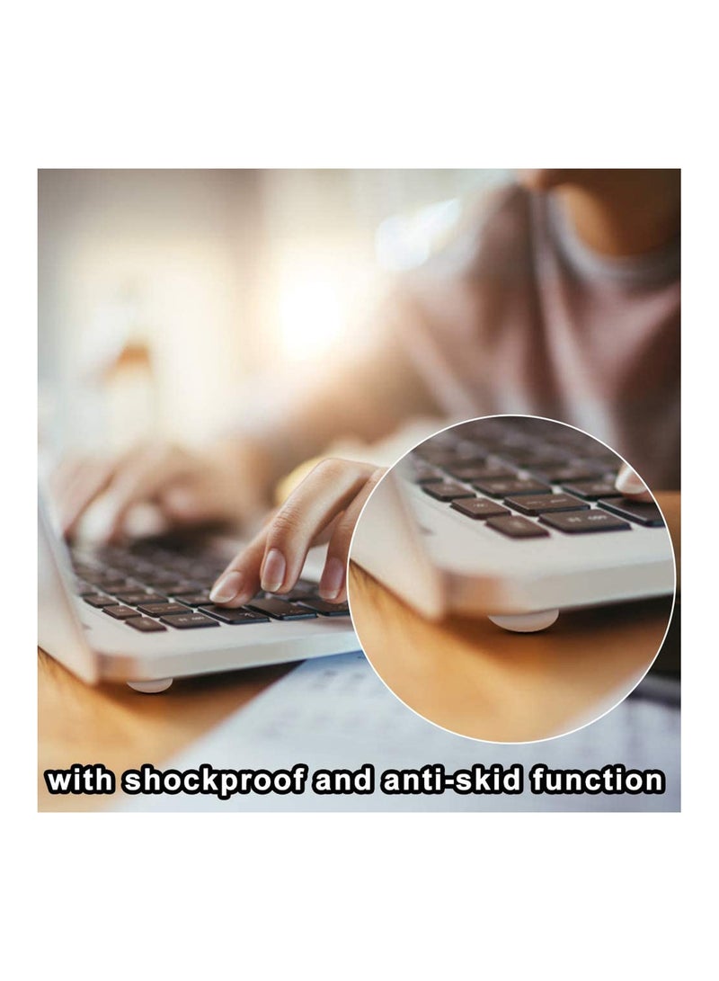 أزرار لاصقة شفافة لامتصاص الضوضاء - 200 قطعة من الأقدام المطاطية ذاتية الالتصاق للخزائن، الأدراج، الأسطح الزجاجية، وإطارات الصور - Image 5