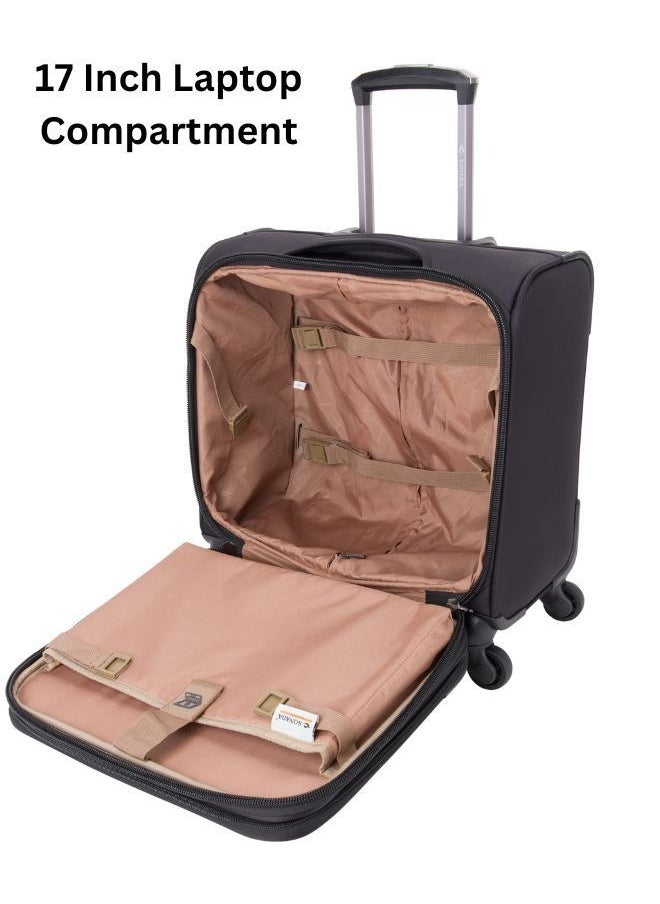 SONADA Rolling Laptop Case Pilot Business Bag for Travel And Office TSA Approved Lock  - Image 3