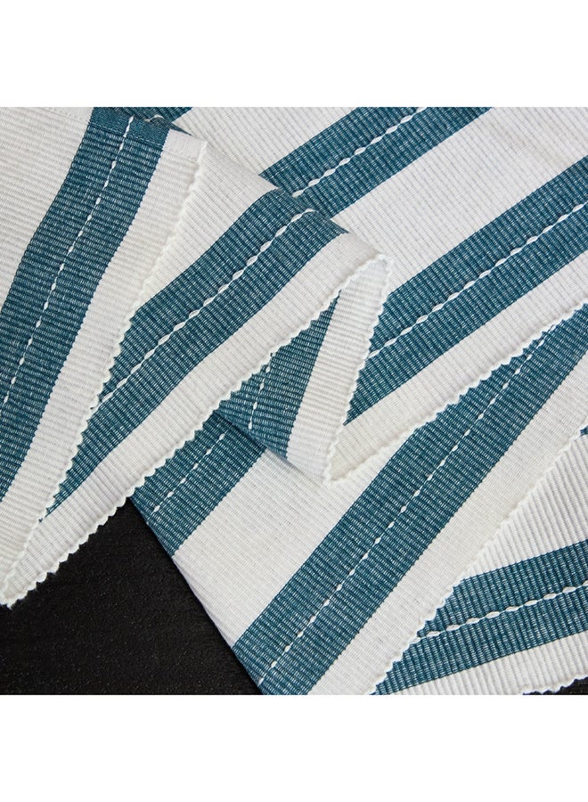 Home Box Home Box Harley Azure Rib Cotton Table Runner 180 x 33 cm  - Image 4