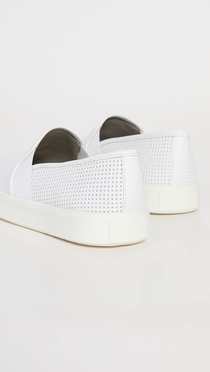 Vince Women's Blair Slip On Sneakers, White, 9 Medium US - Image 3