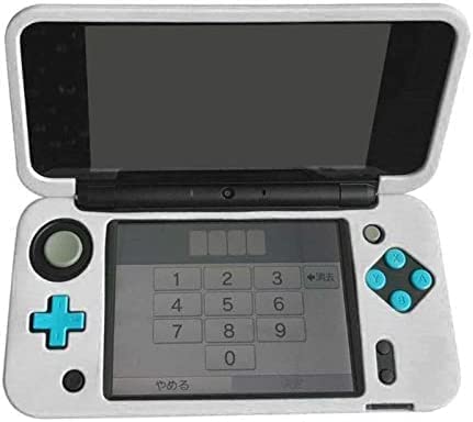 Tekmihat Soft Rubber Silicone Cover Case Protector for New 2DS XL LL Console Full Body Protective Skin Shell (White) - Image 4