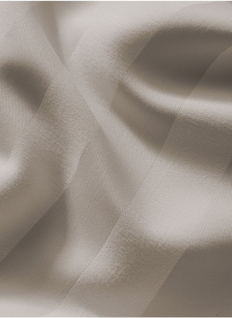 Master Home Textile Microfiber Hotel Duvet Cover Sets, Fits 200 cm x 200 cm Size Bed,  6 Pcs King Size, Hotel Stripe Pattern  - Image 5