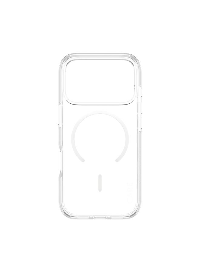 PanzerGlass حافظة آيفون 17 برو ماغسيف مستكشف حضري | غطاء حماية من السقوط بارتفاع 15 قدم، مضاد للاصفرار، تصميم نحيف، حافة كاميرا مرتفعة، متوافق مع ماغسيف - حلقة ماغسيف بيضاء - Image 4