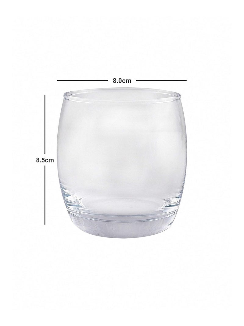 Goodhomes Glass Water and Juice Glasses Set of 6 Clear 310ml ES1132 - Image 3