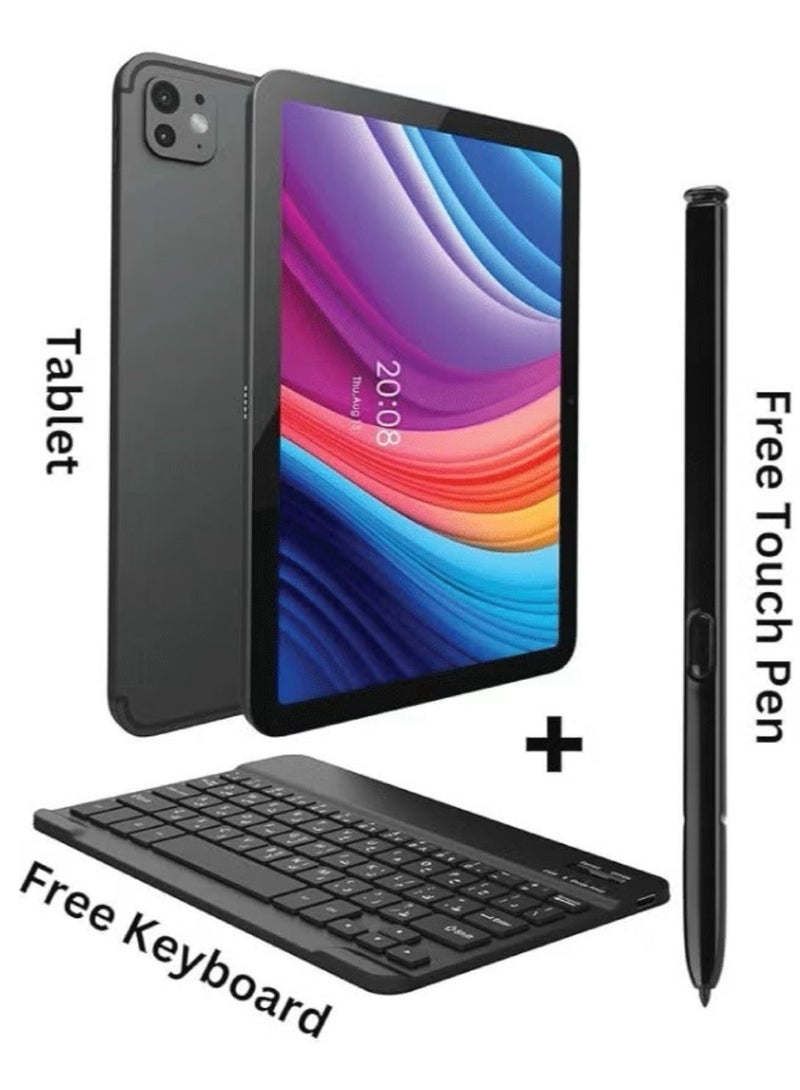 Oteeto Tab 15 Smart Tablet 5G 10.1 inch Display Dual SIM 8GB RAM 512GB ROM Gray  - Image 1