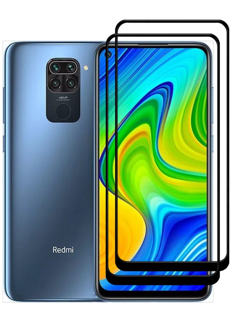 ACLIX 2 Pieces Antistatic ESD Dustproof Premium Quality High Definition Tempered Glass Screen Protector Designed For Xiaomi Redmi Note 9 - Image 1