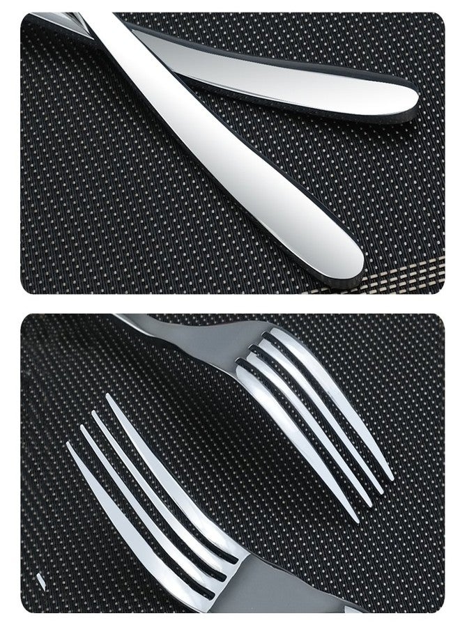 Kekow 12-Piece Dessert Forks, Stainless Steel, 7-INCH - Image 2