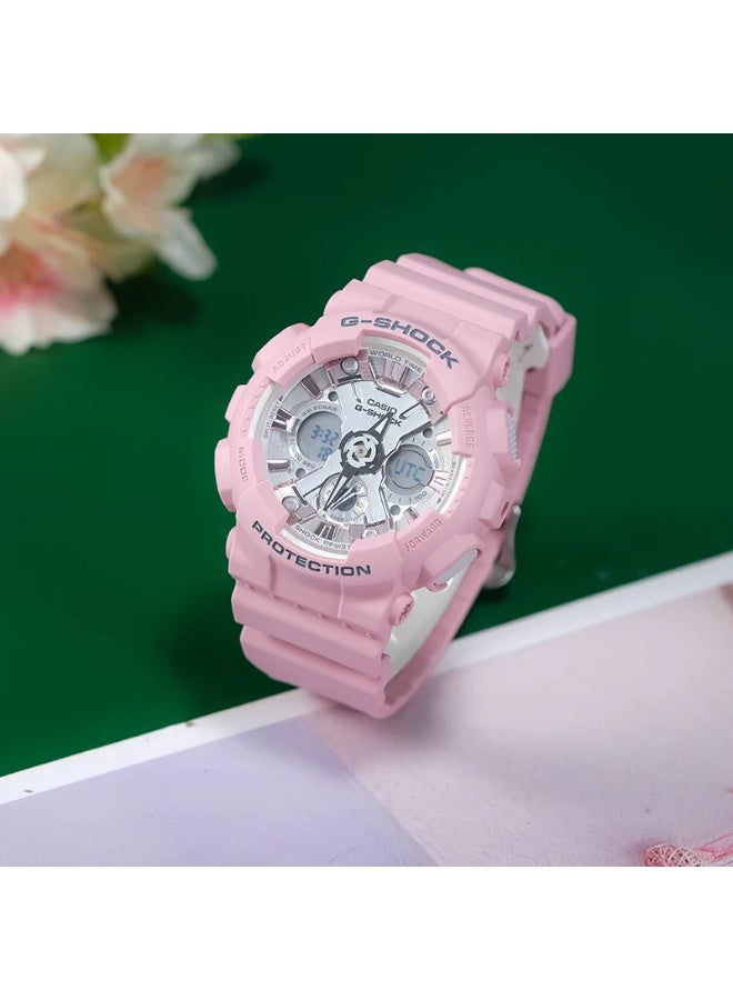 كاسيو CASIOG-Shock Analog-Digital 'Pink' GMA-S12ONP-4ADR - Image 4
