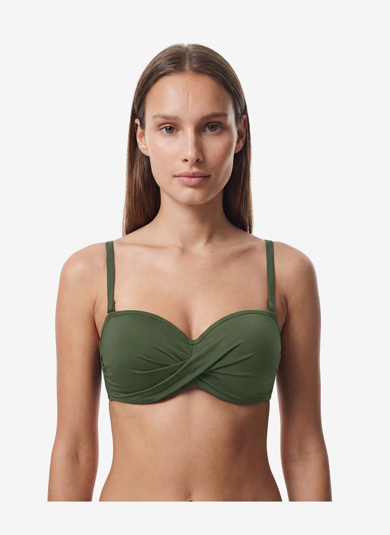 Penti Women Beauty Form Green Bikini Top - Image 1