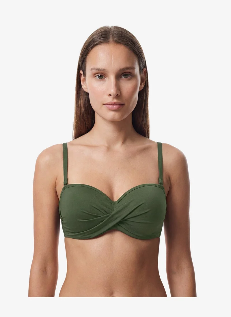 Penti Women Beauty Form Green Bikini Top