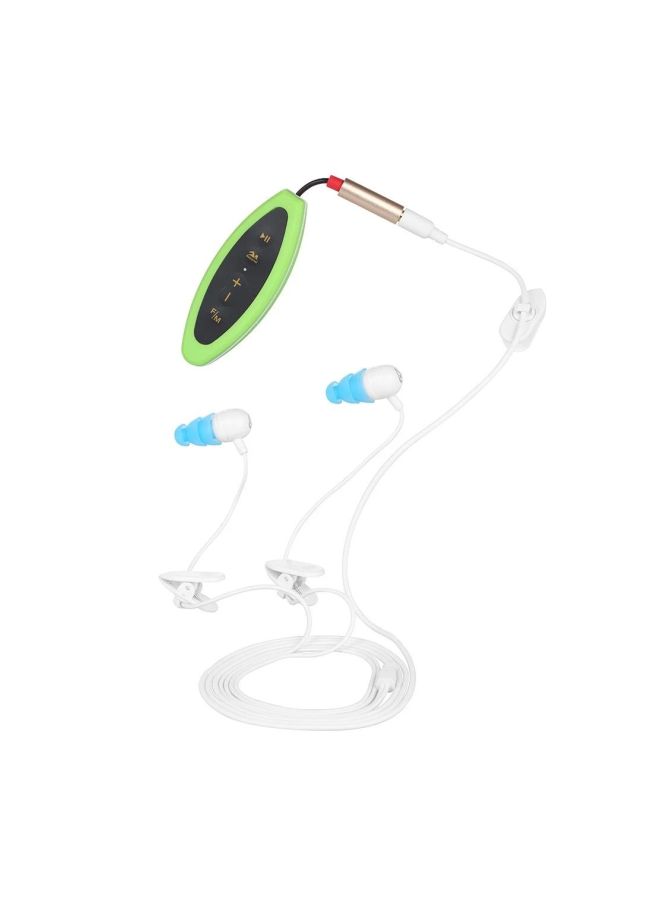NIBEMINENT Waterproof MP3 Player V3338GR Green/Black/Gold  - Image 3