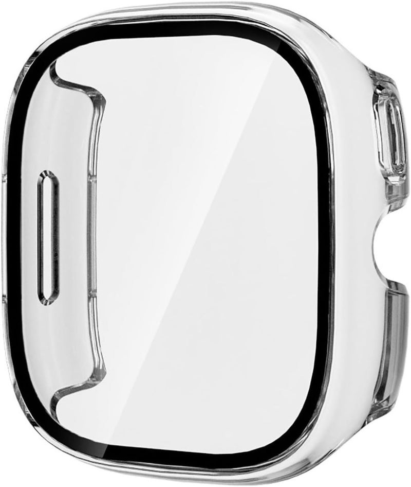Screen Protector Case Cover Compatible With Smartwatch 3 Clear Full Edges Coverage Shock Resistant Scratch Proof Easy Installation Bumper Shell - Image 1