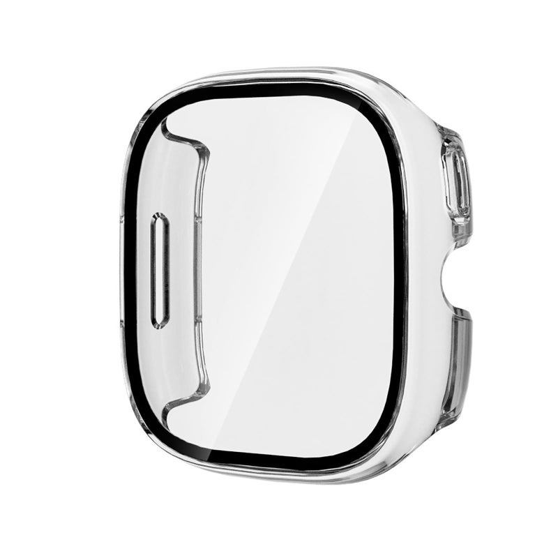 Screen Protector Case Cover Compatible With Smartwatch 3 Clear Full Edges Coverage Shock Resistant Scratch Proof Easy Installation Bumper Shell - Image 2