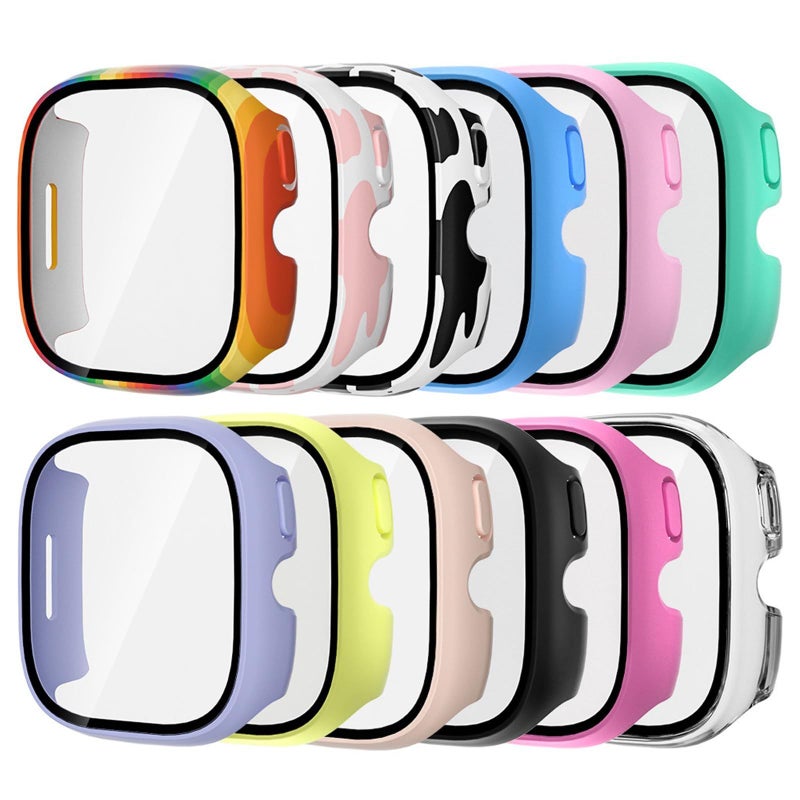 Screen Protector Case Cover Compatible With Smartwatch 3 Clear Full Edges Coverage Shock Resistant Scratch Proof Easy Installation Bumper Shell - Image 4