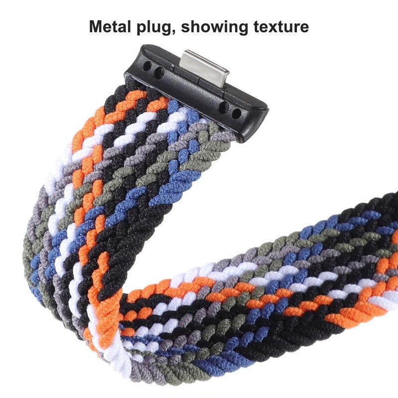 إيروريكس سوار ساعة هواوي واتش فيت 4 / فيت 4 برو / فيت 3 مع مشبك مغناطيسي مضفر (لون ستارلايت) - Image 5