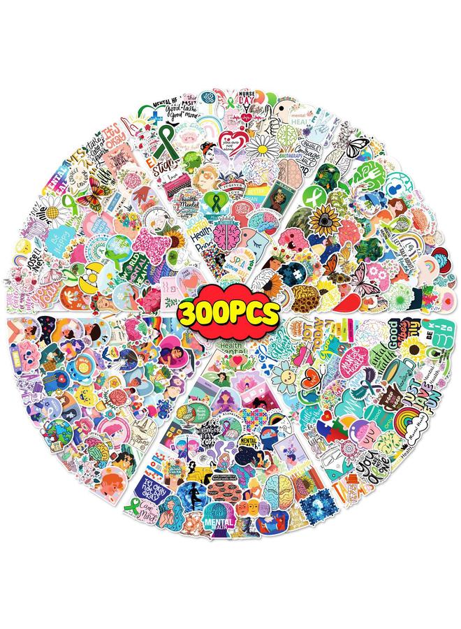 Bluejw 299 Psychological Health Education Stickers Psychological Treatment Cup Luggage Stickers - Image 1