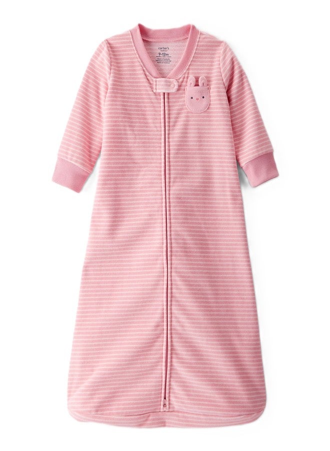 carter's كيس نوم للأطفال من كارترز (أرنب وردي، 9-12 شهر) - Image 1