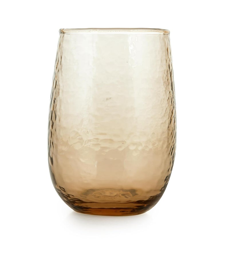 OGGN OGGN Elegant Brown Wine Glass Set of 2 Premium Drinking Glasses for Water Juice Cocktails and Beverages Durable Stylish Glassware for Everyday Use or Special Occasions - Image 3