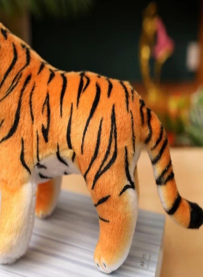 تيكلز لعبة حيوان محشو ناعم على شكل نمر سيبيري من تيكلز، هدية عيد ميلاد للأطفال من الأولاد والبنات (اللون: أصفر وأسود، الحجم: 40 سم) - Image 5