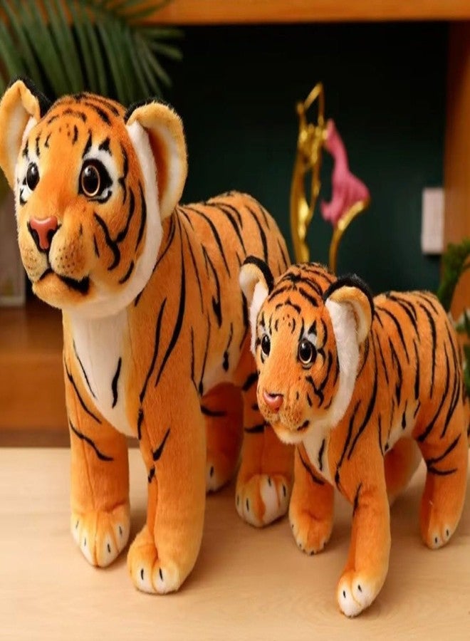 تيكلز لعبة حيوان محشو ناعم على شكل نمر سيبيري من تيكلز، هدية عيد ميلاد للأطفال من الأولاد والبنات (اللون: أصفر وأسود، الحجم: 40 سم) - Image 4