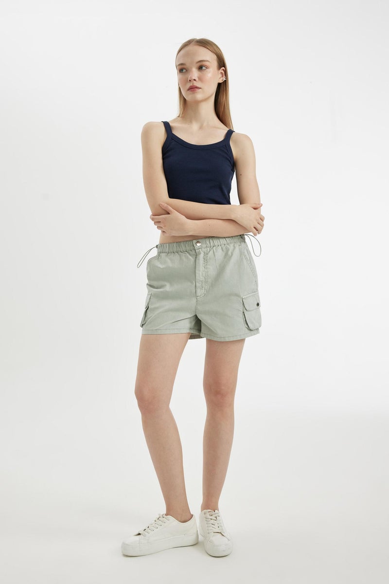 ديفاكتو شورت قصير جبردين قصة عادية بخصر عادي - Image 5