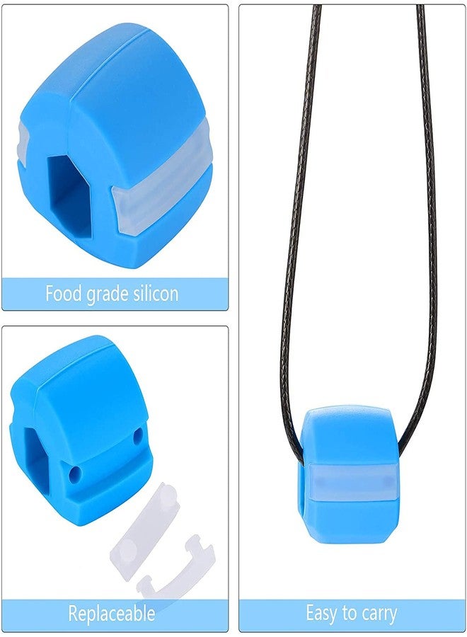 Ostin جهاز أوستين لتقوية الفك، كرة تمارين لتحديد الفك، حزام للفم، أداة نحت للفم للرجال والنساء، الرقبة والخدين، الذقن المزدوجة، شكل وجه أصغر سناً، تنحيف الوجه، جهاز تمارين الوجه لتخفيف التوتر - Image 3