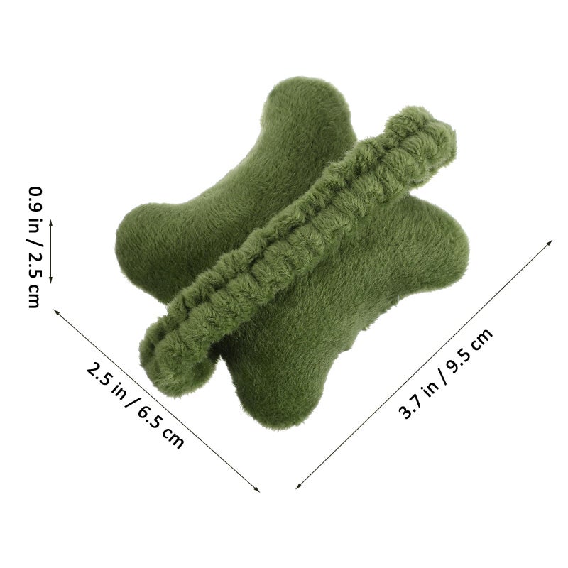 4 Pcs Mouse Wrist Rest Set Ergonomic Support Cushion Non Slip Base Army Green Yellow Pink Blue - Image 3