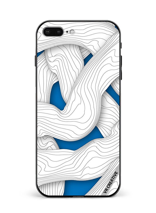 VR CREATIVE Protective Case Cover For Apple iPhone 7 Plus/8 Plus Texture Design Multicolour - Image 1