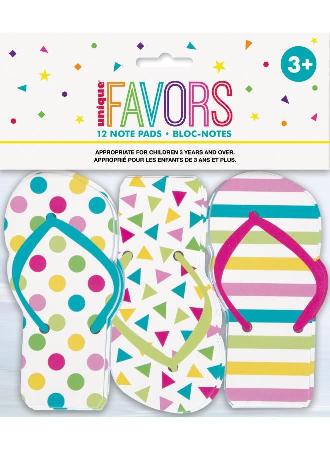 Unique 12 Flip Flop Notepads - Image 3