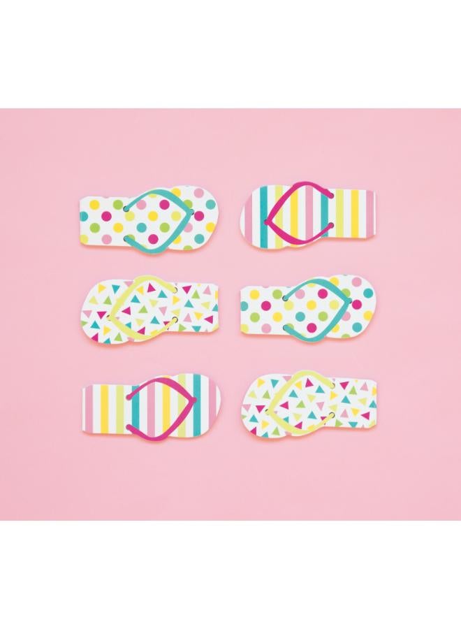 Unique 12 Flip Flop Notepads - Image 1