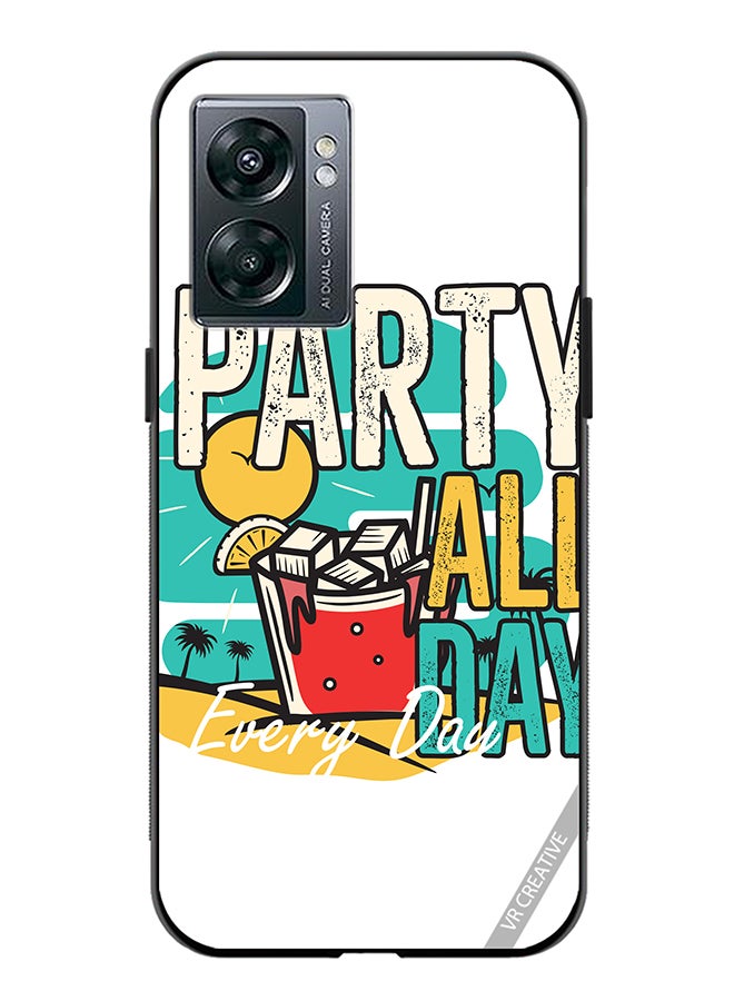 VR CREATIVE Protective Case Cover For Oppo A57 5G Part All Day Everyday Design Multicolour - Image 1