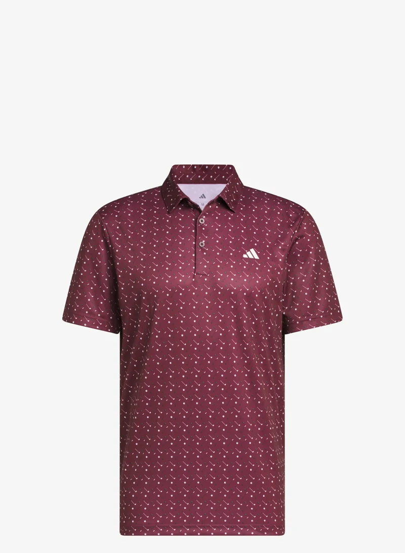 Adidas PERFORMANCE PRINT POLO SHIRT