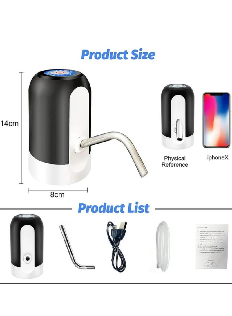 Denx Water Bottle Pump Water Dispenser Portable Electric Water Pump USB Charging - Image 3