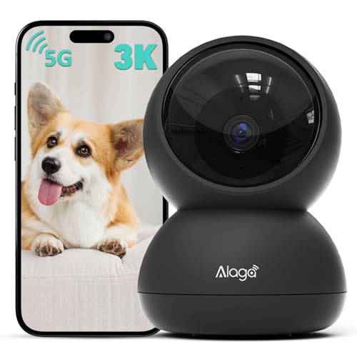 alaga Alaga Alaga Indoor Security Night Vision Speaker Indoor Camera With Phone App Compatible With Alexa Google Assistant 2