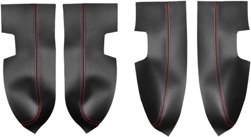 QASULER Microfiber Leather Door Panel Covers for Kia Spectra Cerato - Image 1