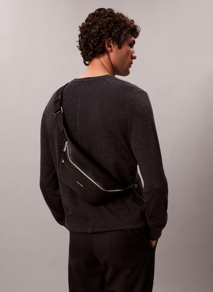 CALVIN KLEIN Metal Logo Waist Bag - Image 5