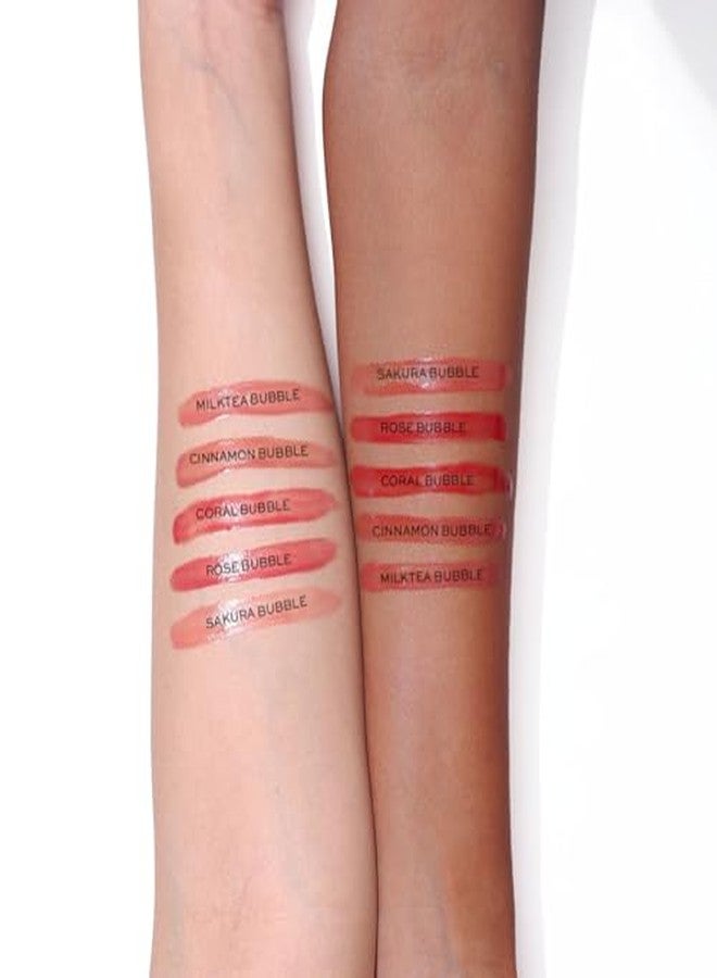  بينكفلاش أحمر شفاه سائل بينك فلاش مائي مقاوم للانتقال - PK01 ساكورا بابل | أحمر شفاه سائل خفيف الوزن غير لامع | تركيبة تدوم طويلاً، غير لزجة، مقاومة للبهتان، ومقاومة للتقبيل، للاستخدام طوال اليوم 2 غرام - Image 4