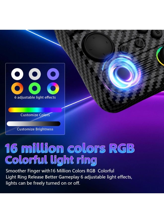 JAJEEK R36TMAX Retro Handheld Game Console, 4 Inch IPS HD Screen, Portable Retro Gaming Device with 64GB Built-In Memory, WiFi & OTG Support, Compatible with Classic Games, Charcoal Black - Image 5