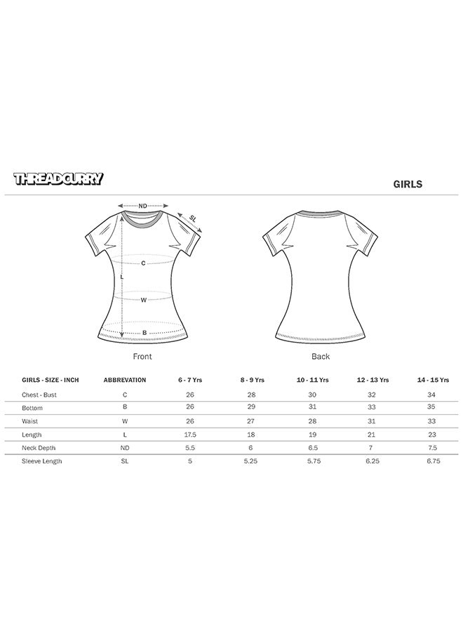 THREADCURRY THREADCURRY Space Balloon Comic Graphic Printed Tshirt for Girls  - Image 3