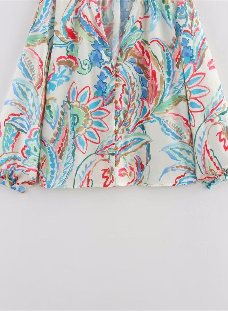 Shougu New Top Long Fashion Loose Casual Shirt  - Image 5
