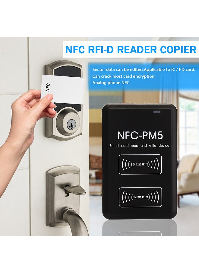 Generic - NFC RFI-D Copier IC I-D Reader Writer Duplicator with Full Decode Function Intelligent Card Read and Write Device - Image 1