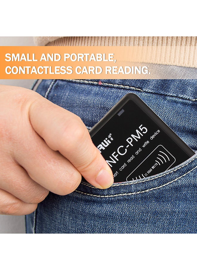 Generic - NFC RFI-D Copier IC I-D Reader Writer Duplicator with Full Decode Function Intelligent Card Read and Write Device - Image 1