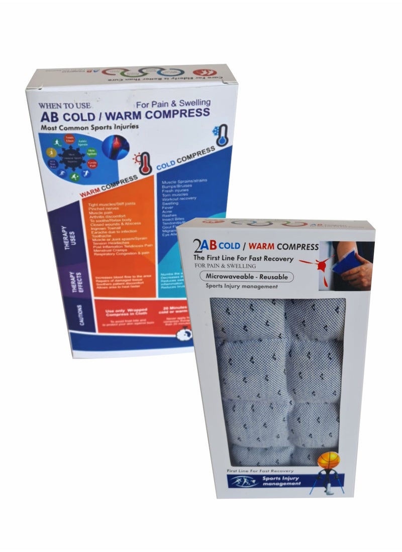 Generic Idea-P 2AB Cold/Warm Compress large, Cold Compress, Hot Compress & Adjustable hook & loop fastener  - Image 1