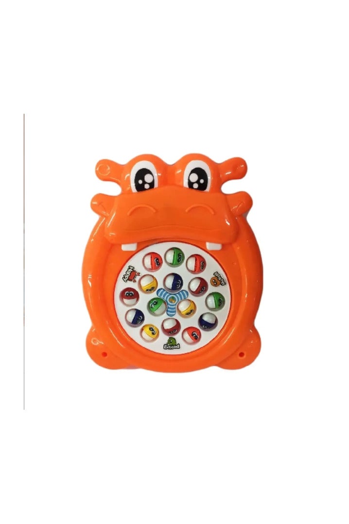 Fun Hippo Fishing Game - Battery Operated, Fun for Kids, Develops Focus and Hand-Eye Coordination! - Image 1