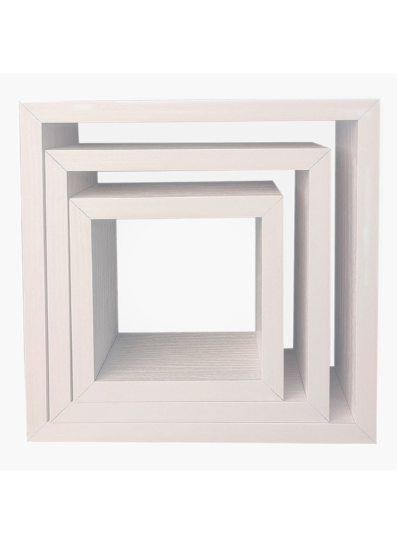 Jazz Cube 3-Piece Wall Shelf Set 25 x 9 x 25 cm - pzsku/ZB3EC99B1E4B21BDA3B49Z/45/_/1716790921/9605fb82-866f-43ff-9485-560d91312efa