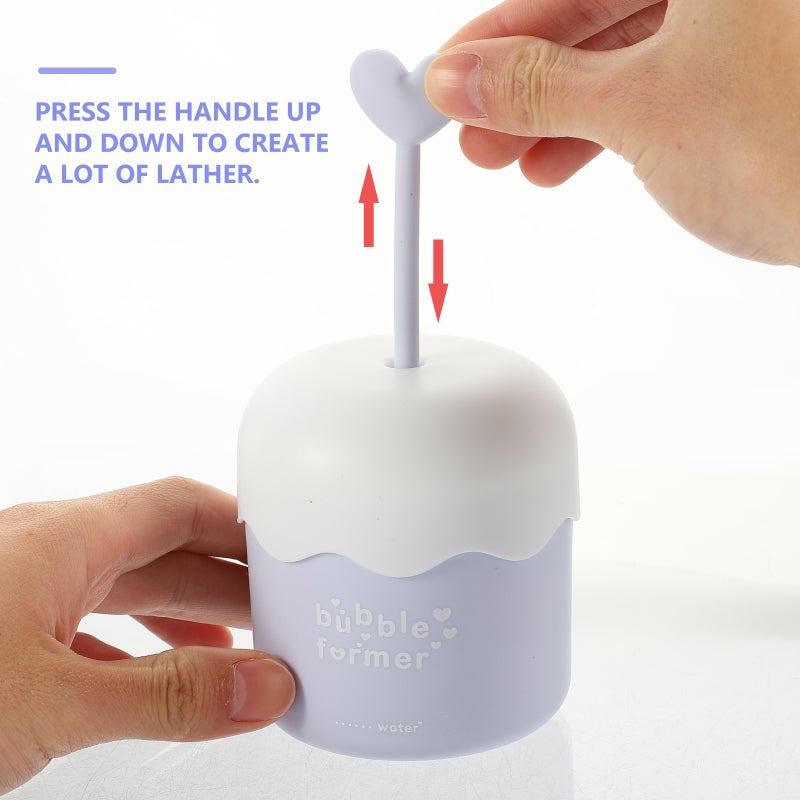 Foamer Maker, Portable Bubble Generator for Travel, Reusable Facial Cleanser Cup - Image 3