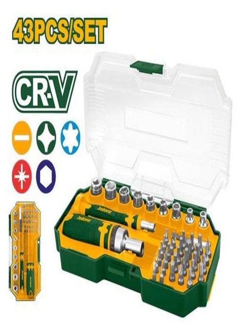 Jadever 43 Pcs Screwdriver Bits Set Jdss8B43